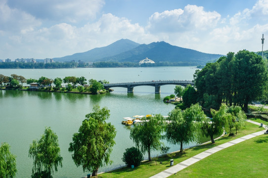 玄武湖公园风景