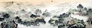 國畫山水