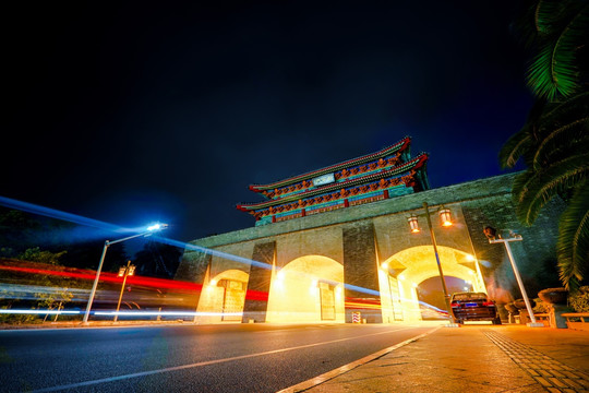 惠州朝京门夜景