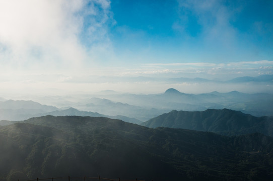 九宫山云海