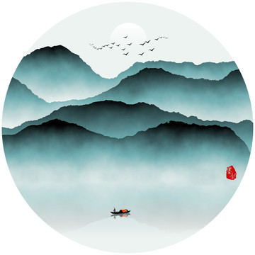 水墨山水