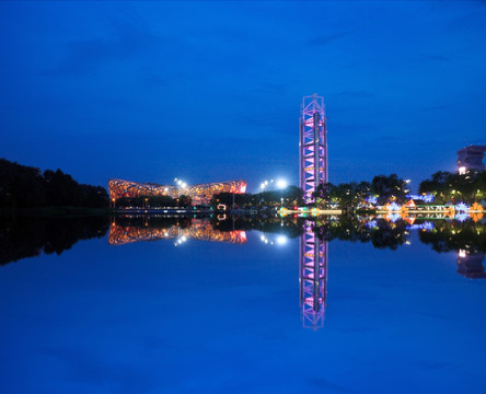 奥林匹克公园 夜景