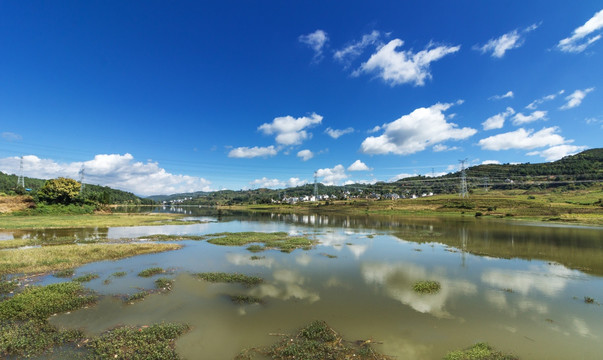 水库风光