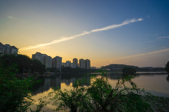 惠州西湖南湖景色