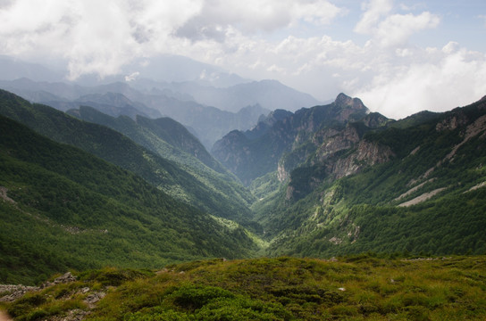 秦岭 太白山 冰川遗迹