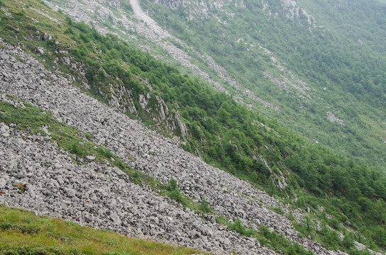 秦岭 太白山 冰川遗迹