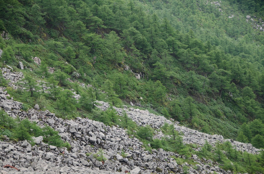 秦岭 太白山 冰川遗迹