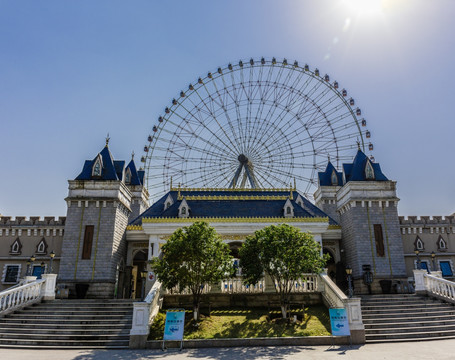 苏州金鸡湖水上摩天轮乐园