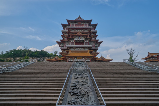 宝莲寺通天阁 高清大图