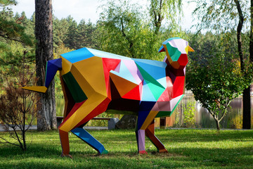 雕塑 牛