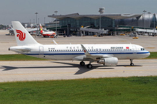 中国国际航空 飞机 滑行