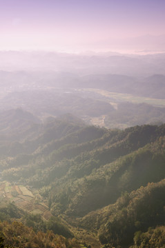 齐云山山景