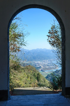 齐云山山景