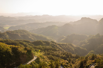 齐云山山景