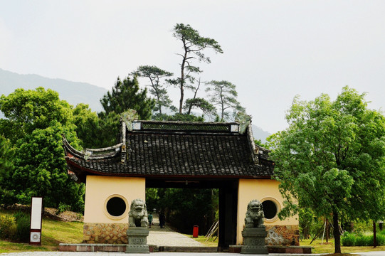 宁波 天童山 景区