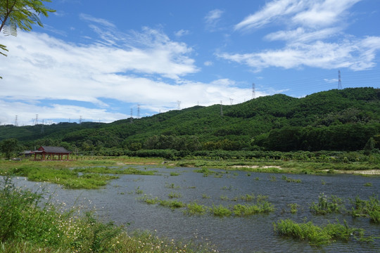 东莞厚街沙溪水库景观公园