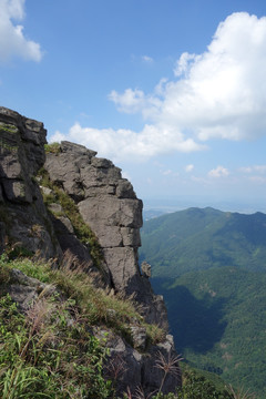 东莞银瓶山森林公园东坡石