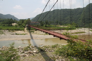 石泉县胡家湾水电站厂区交通桥