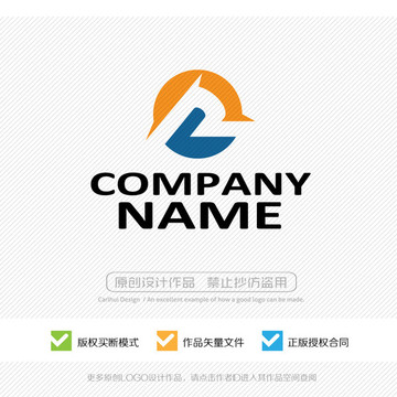 R字母 LOGO設(shè)計(jì)