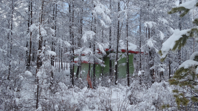 大兴安岭冰雪世界