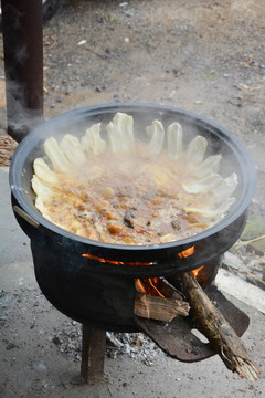 地锅鸡