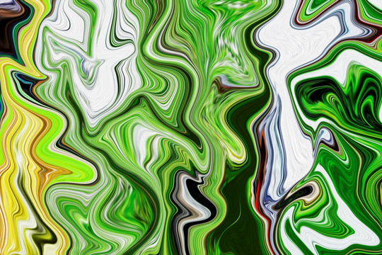 抽象畫 油畫 TIF無分層