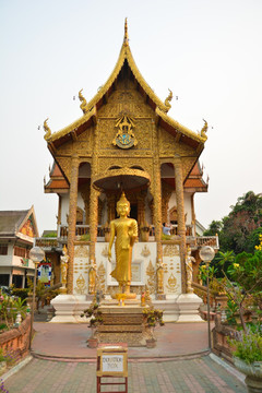布帕兰寺 小木造僧院 泰国寺庙