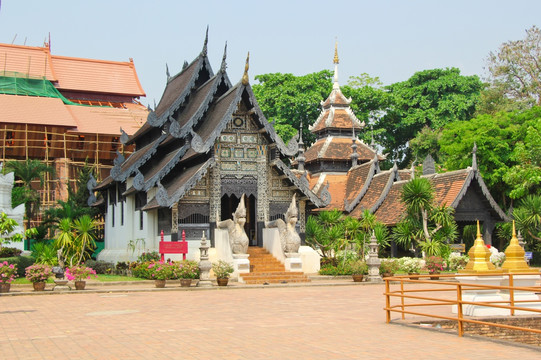 清迈双龙寺 素贴寺 泰国双龙寺