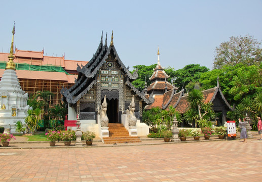 清迈双龙寺 素贴寺 泰国双龙寺