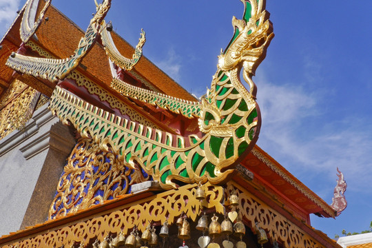 清迈双龙寺 素贴寺 泰国双龙寺