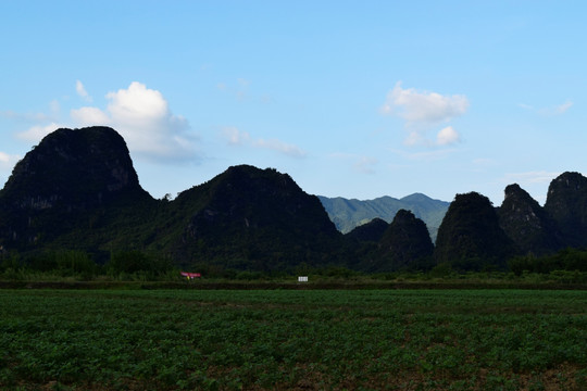 清远风景 山