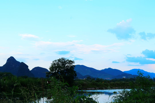 清远风景 大山