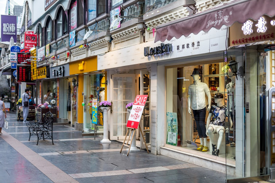 桂林商业街街景