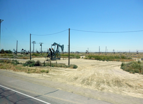 美国加州洛斯特希尔斯油田