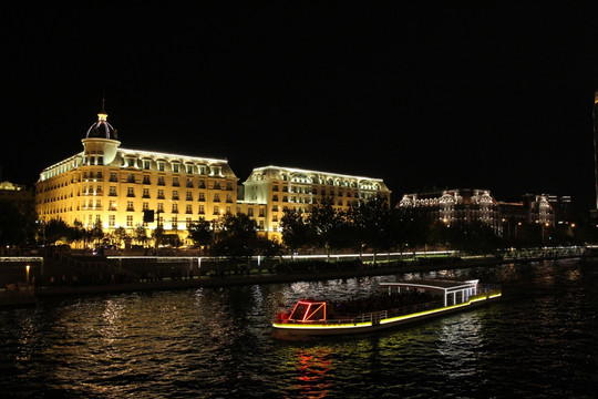 海河夜景