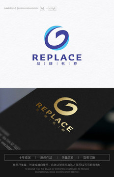 G字母logo 電子logo