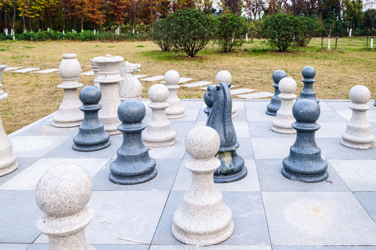 国际象棋石刻