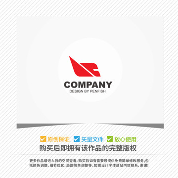 字母LC組合LOGO設計