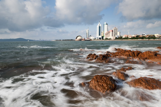 青岛海滨风光