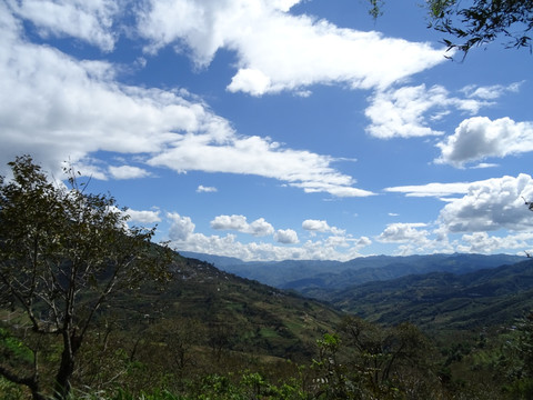 大山 绿山 山区 山岭 风景