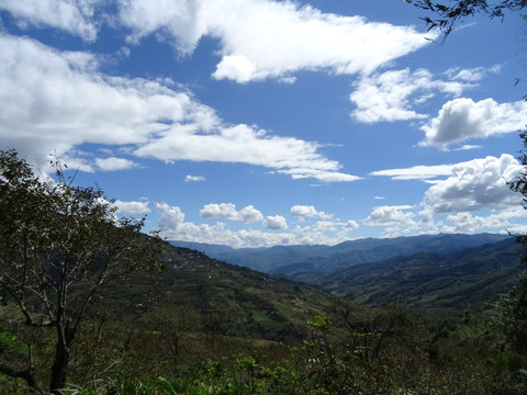 大山 绿山 山区 山岭 风景