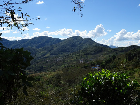 大山 绿山 山区 山岭 风景