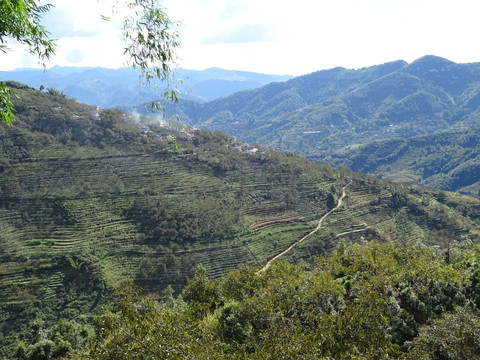 大山 绿山 山区 山岭 风景