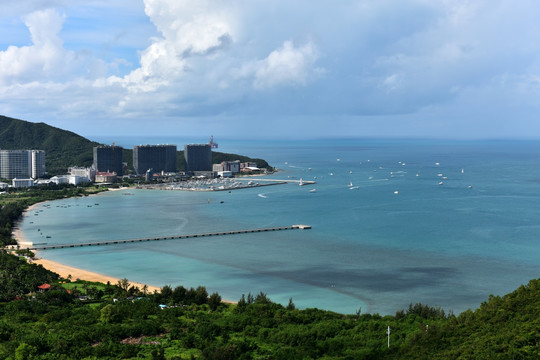 三亚湾 鹿回头 海湾