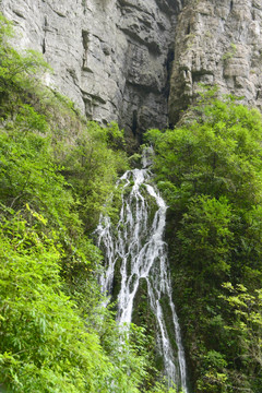 高山流水 山涧泉水瀑布