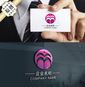 M字母LOGO设计