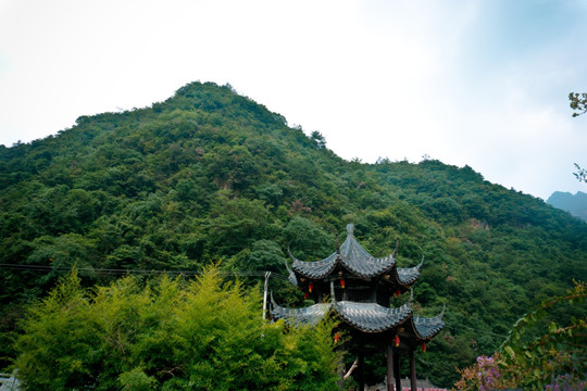 安吉浙北峡谷自然风景