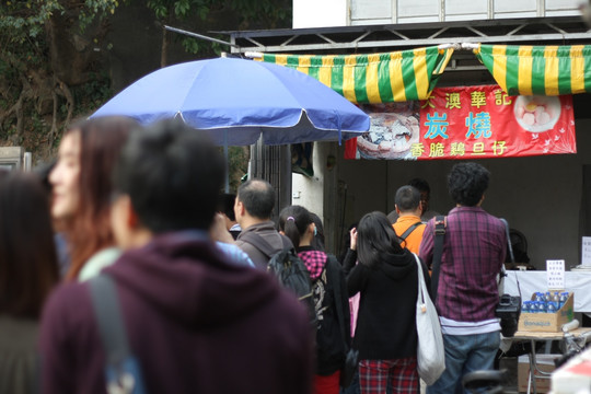 香港大澳渔村风光