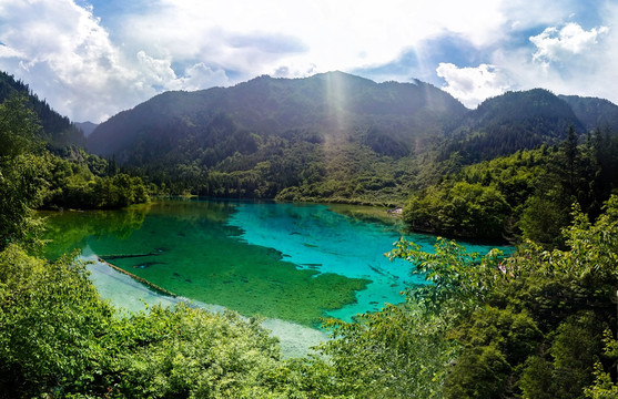 九寨沟五花海