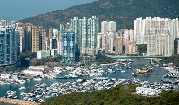 香港 海洋公园 繁华 维港 维